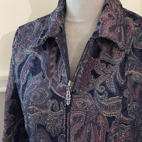 BonWorth Textured Paisley Jacket - Picture 2 of 11